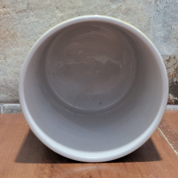 Decorative Crock Wine Chiller Vase Utensil Holder Good Friends Food Wine - Picture 9 of 10